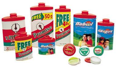 Cans for Health Products - Metal 50-500ml, Red, Screw-On Lid | Tamper Evident, Customizable Printing, Effective Sealing
