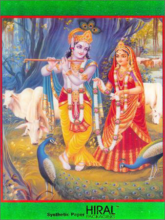 Photographic Paper - Lord Krishna