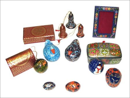 HANDICRAFTS - Metal & Wood Varied Sizes Lacquer & Enamel Finishes | Unique Designs Handcrafted Quality Intricate Details Cultural Heritage