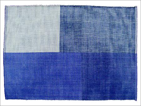 Place Mat - Cotton Blend 18x18 Inches Blue | Durable Heat Resistant Easy Cleaning Stylish Design