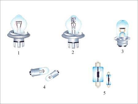 Asymmetrical Auto Lamps