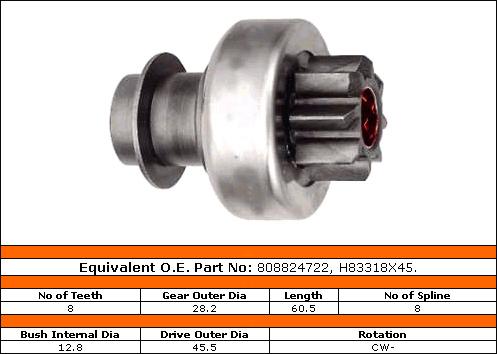 SELF STARTER DRIVE - MAZDA