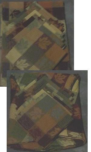 Fusing mat with napkin set