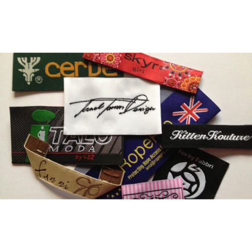 Damask Computerized Woven Labels