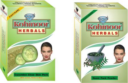 Cucumber clear skin & neem pack