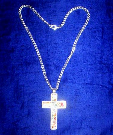 Mix Stone Chips Metal Necklace