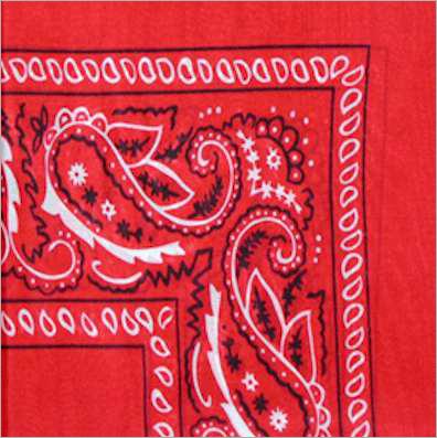 Bandanas - Cotton, 22x22 Inches, Red | Absorbent, Lightweight, Durable, Soft Fabric, Stylish Paisley Design, Versatile & Washable
