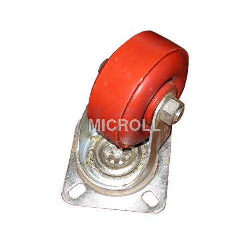 PU Caster Red Polymer