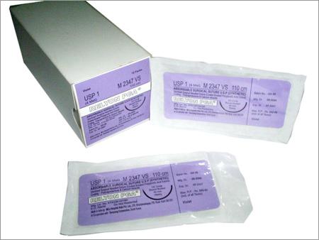 PGA poly glycolic acid sutures