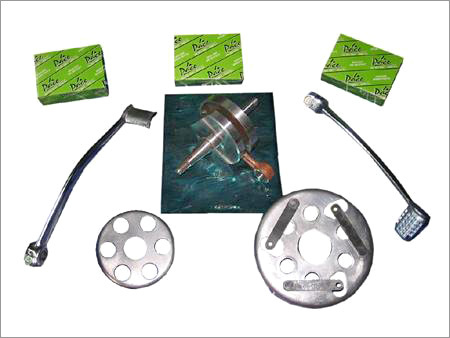 Kicklever, Crank, Clutch Box