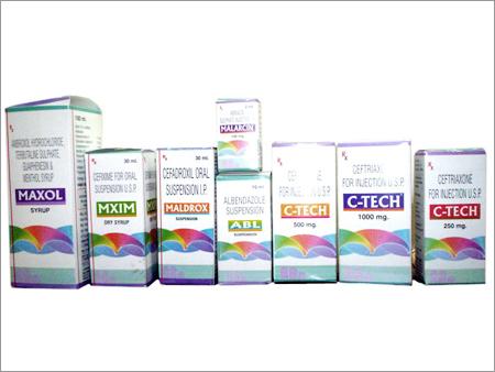 Pharmaceuticals Formulations