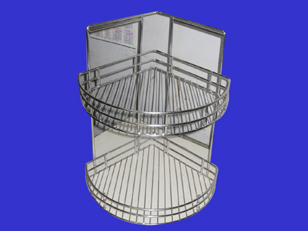 Corner Rack (Double Shelve)