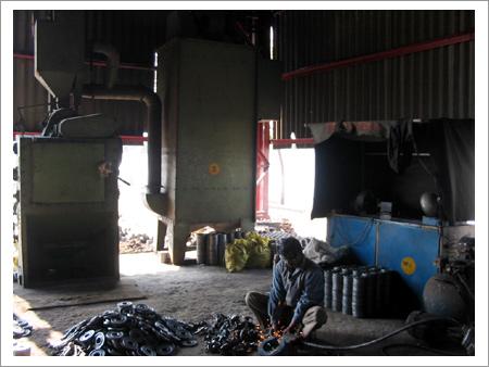 Magnaflux & Shot Blasting Machine