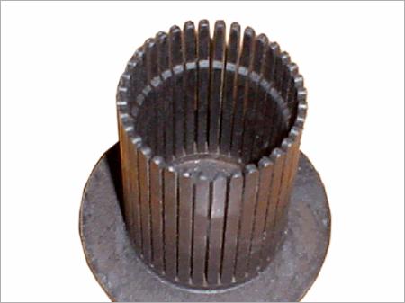 Transfer Housing - Cast Iron, 100 Mm Diameter, 150 Mm Height, 5 Mm Wall Thickness | Durable Build, Heat Dissipation, Secure Fit, Easy Install, 40 Fins