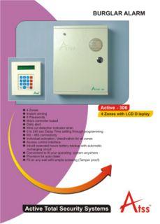 Active 306 alarm security systems