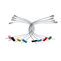 Scalp Vein Set - Plastic Material, User-friendly Design, Light Weight, Colour Coded Butterfly Wings, Thin Wall Needle For Enhanced Fluid Flow