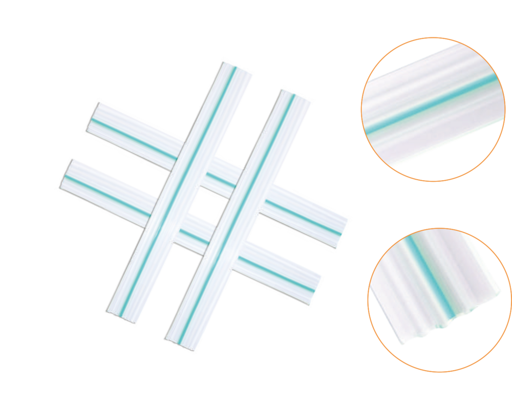 Extra Soft PVC Corrugated Drainage Sheet - 25mm x 250mm Dimensions | Non-Toxic, Foldable Design, Efficient Drainage Solution