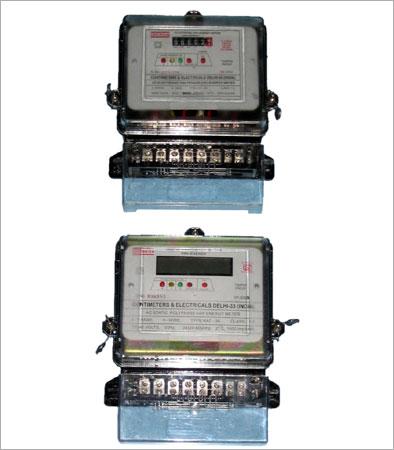 AC Three Phase Four Wire Electronic KWH Meter