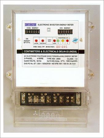 Electronic Bivector Energy Meter