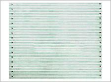 Computer Paper With Green Bar
