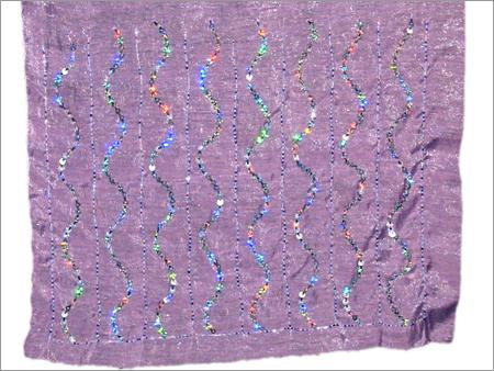 Sequins Work with Pipe