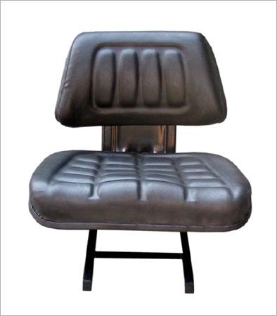 Tractor Driver Seat - Vinyl And Steel, 18x16x15 Inches, Black | Comfort, Durability, Support, Adjustability, Easy Install