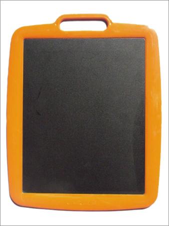Akshar Plastic Slate - Plastic, Variable Size, Orange | Reusable, Portable, Durable, Lightweight, Easy Clean, Smooth Surface