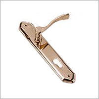 Door Lever Handle - Brass, 150x50 mm, Gold Finish | Easy Grip, Secure Fit, Durable Design, Smooth Action, Stylish Look