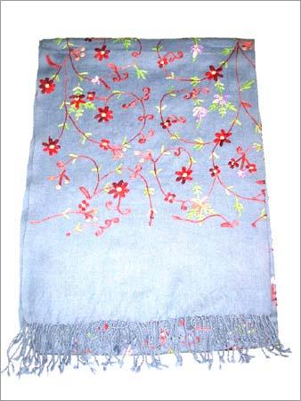 Embroidery Woolen / Acrylic Shawl