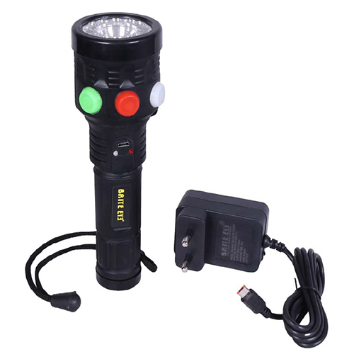 Tricolor Rechargeable Signal Torch Light