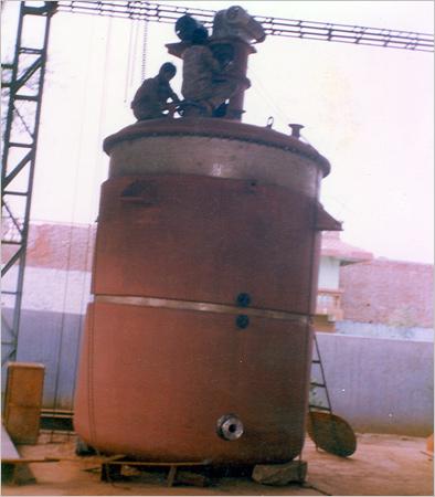 SS. Jacketed Reactor