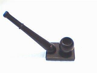 EBONY WOOD PLAIN STAND SMOKING PIPE - Ebony Wood, 5-7 Inches, Dark Brown | Round Bowl, Handcrafted, Durable Stand