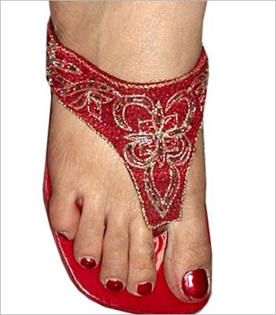 Beaded Slippers