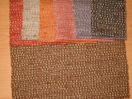 Khadi With Polyester Acrylic
