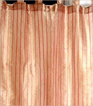 Curtain - Polyester, Variable Dimensions, Beige | Pleated, Light Control, Privacy, Easy Install