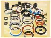 Automotive Oil Seals - Rubber & Silicone Material 5 Inch Size Multicolour 20 to 90 Shore A Hardness | Easy Installation Abrasion Resistant Mechanical Seal Design