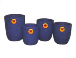 A-shape Crucibles (Small) - Height 90-418 mm, Capacity 0.22-21.46 Ltr, Bottom Diameter 90-225 mm, Furnace Use