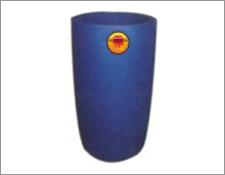 TPC Shape Crucibles Without Spout - 677-940mm Height, 434-450mm Diameter, 45.10-83.50L Capacity, Durable Tilting Furnace Crucibles