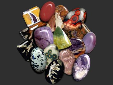 Oval Cut Semi Precious Mix Stone