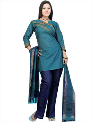 unstitched/stitched salwar kameez-fabric silk