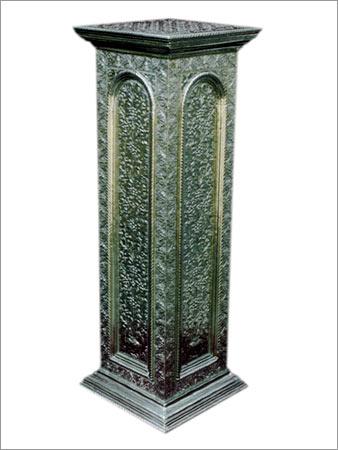 Silver Decorated Pillar