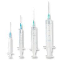 Two Part Syringe - Polypropylene, Multiple Sizes, Transparent | Precise Dispensing, Durable, Sterile, Leak Proof, Graduated