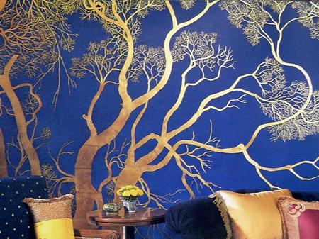 Gold Leaf Painting