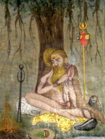 Sufi Painting on Old Paper,Miniature work