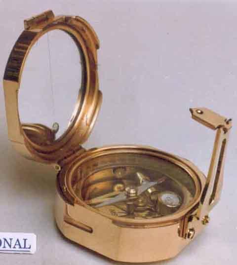 Brass Brinton Compass