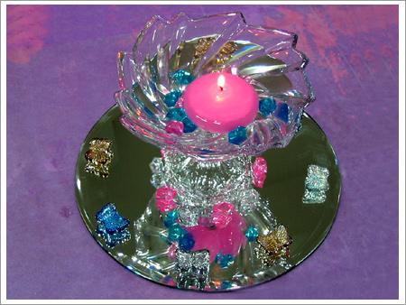Floating Disc Candles