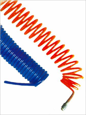 RETRACTABLE NYLON COILED HOSES, SPLICER HOSES