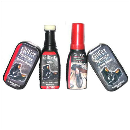 Instant Liquid Wax Polish & Sponge Shoe Shiner