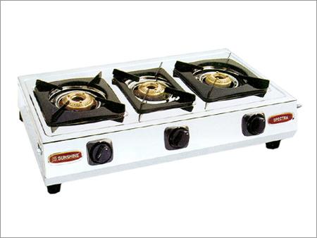 Three Burner Stainless Steel (Spectra)
