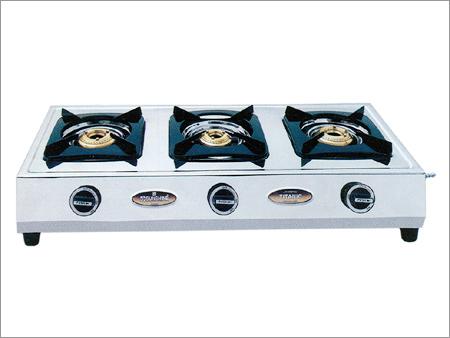 Three Burner Stainless Steel (Titanic Auto)
